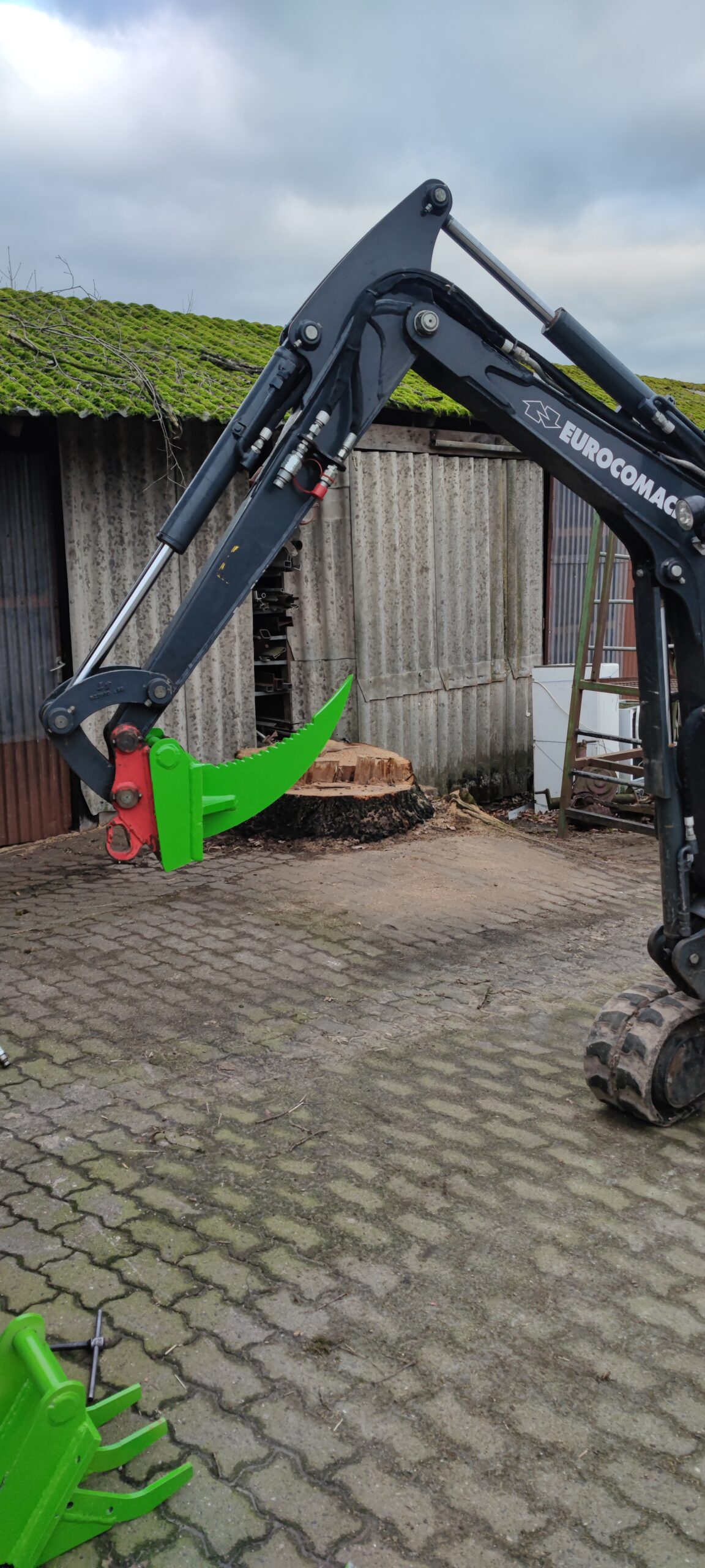 Reißzahn am Bagger